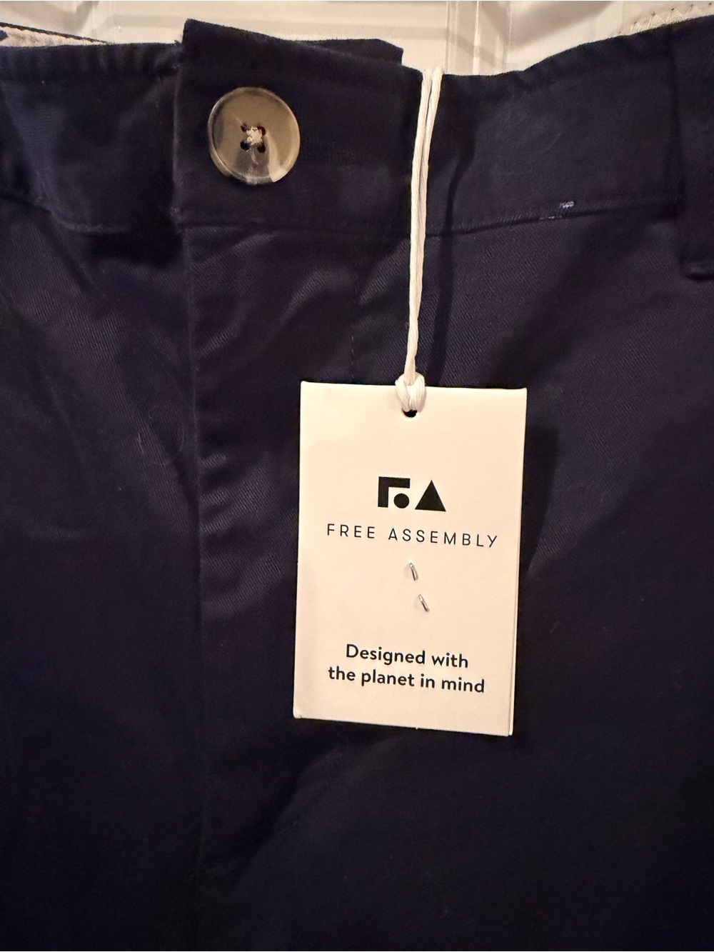 Free Assembly NWT Navy Blue Dress Pant Size 18